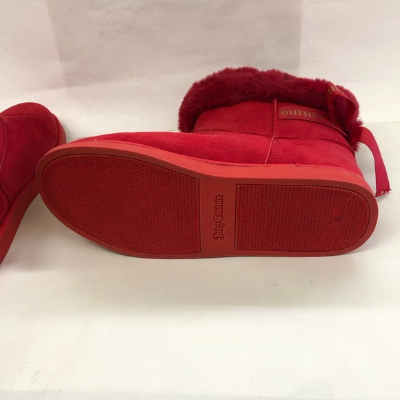 Juicy Couture JC-King red booties size 8 - Picture 2 of 12